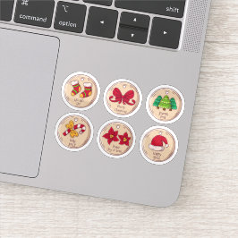 Christmas sticker set
