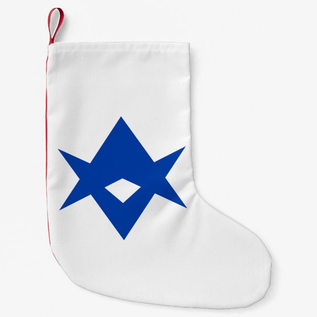 Christmas Stockings with Flag of Toyota City Kleiner Weihnachtsstrumpf (Vorderseite)