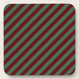 Christmas Stripes Untersetzer
