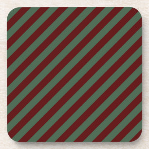 Christmas Stripes Untersetzer