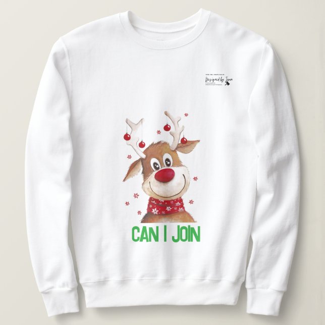 Christmas Sweater Sweatshirt (Design vorne)
