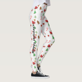 Christmas Sweets Customizable Leggings