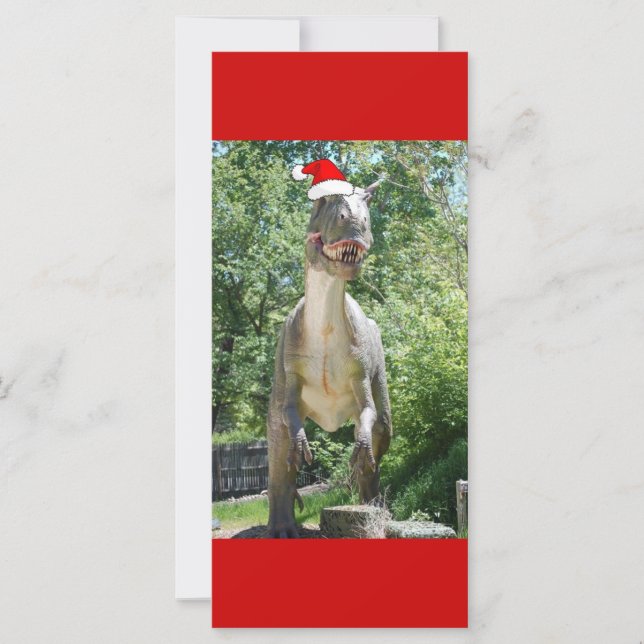 Christmas T-Rex Dinosaur (Vorderseite)
