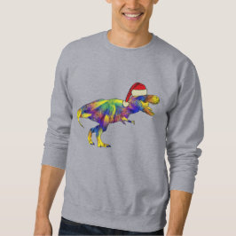 Christmas T Rex Santa Sweatshirt