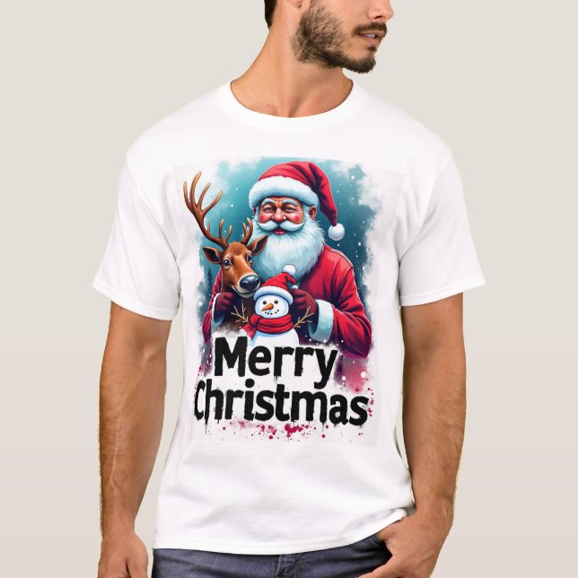 Christmas T-shirt design  (Devant)