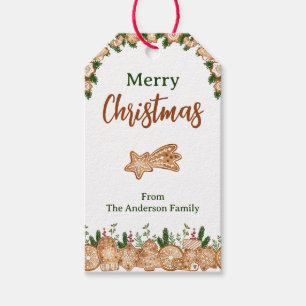 Christmas Tag - Holiday Geschenkanhänger