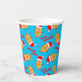 Christmas Tamales Pattern Pappbecher