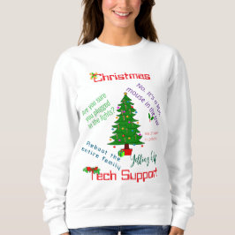 Christmas Tech Support Sweatshirt
