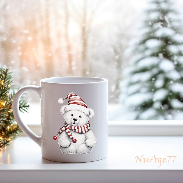 CHRISTMAS Teddy Bear Kaffeetasse (Von Creator hochgeladen)