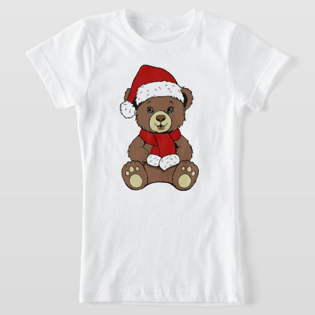 Christmas Teddy Bear T-Shirt (Ablage )