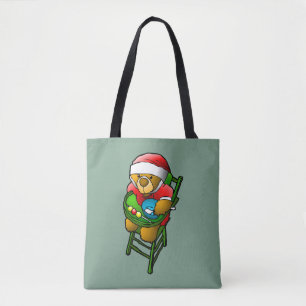 Christmas Teddy Bear Tasche