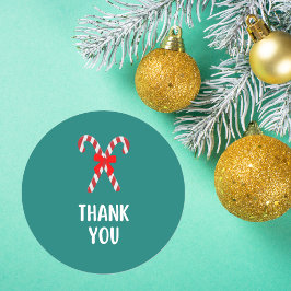 Christmas Thank you sticker