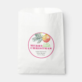 Christmas Theme Baby Shower Favor Bags Geschenktütchen