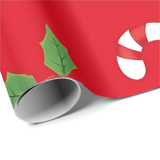 Christmas Theme Wrapping Paper Geschenkpapier (Rolleneckpunkt)