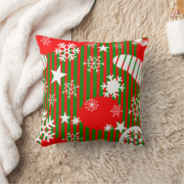 Christmas Throw Pillow – Joy to the World Kissen
