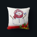 Christmas Throw Pillow Snowman Kissen<br><div class="desc">Weihnachtsbaum Kissen Für jeden ist etwas dabei, das speziell für Sie personalisiert ist, um die Schönheit Ihrer Zuhause oder Ihrer Lieben zu verbessern. Dieses einzigartige Weihnachtskreisschmuck wird Ihre Freunde und Familie beeindrucken. In dieser einmaligen Weihnachtsfeier genießen die Menschen ihre Lieblings-Schokolade oder ihren Kaffee. Während Sie bereits hier sind, können Sie...</div>