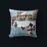 Christmas Throw Pillow Snowman Kissen<br><div class="desc">Weihnachtsbaum Kissen Für jeden ist etwas dabei, das speziell für Sie personalisiert ist, um die Schönheit Ihrer Zuhause oder Ihrer Lieben zu verbessern. Dieses einzigartige Weihnachtskreisschmuck wird Ihre Freunde und Familie beeindrucken. In dieser einmaligen Weihnachtsfeier genießen die Menschen ihre Lieblings-Schokolade oder ihren Kaffee. Während Sie bereits hier sind, können Sie...</div>