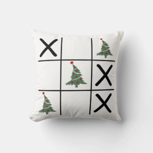 Christmas Tic Tac Toe Kissen