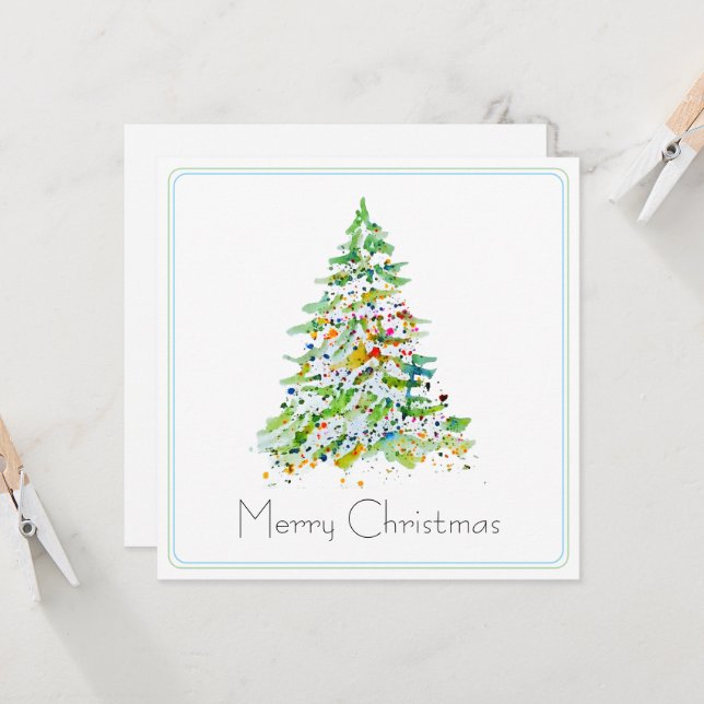 Christmas Tree (Vorderseite/Rückseite Beispiel)