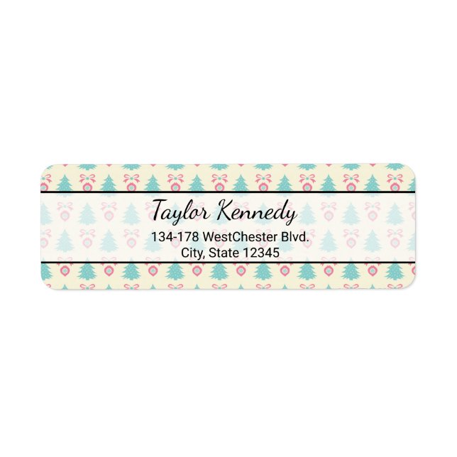 Christmas Tree And Bauble Pattern (Vorne)