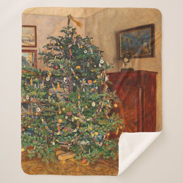 Christmas Tree C Müller Weihnachtsbaum 1914 Sherpadecke (Vorderseite)