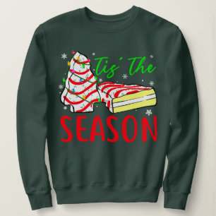 Christmas Tree Cakes Debbie-Becky-Jen Little Tis' Sweatshirt