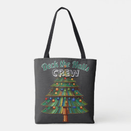 Christmas Tree Deck the Halls Crew Tasche