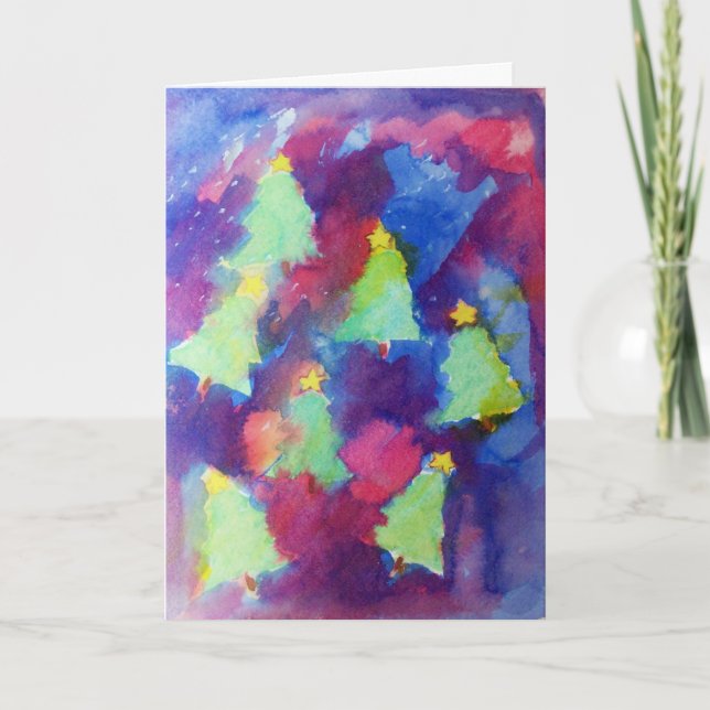 CHRISTMAS TREE FEIERTAGSKARTE (Vorderseite)