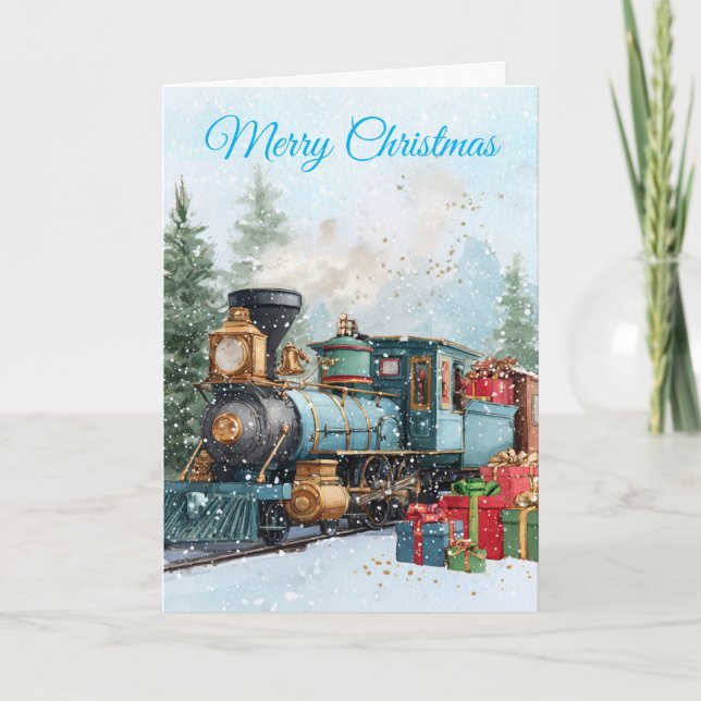 Christmas Tree Feiertagskarte (Vorderseite)