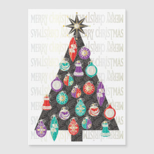 Christmas Tree Flat Magnet