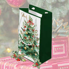 Christmas Tree Gift Bag Kleine Geschenktüte
