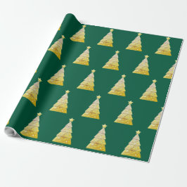 Christmas tree gift wrap geschenkpapier
