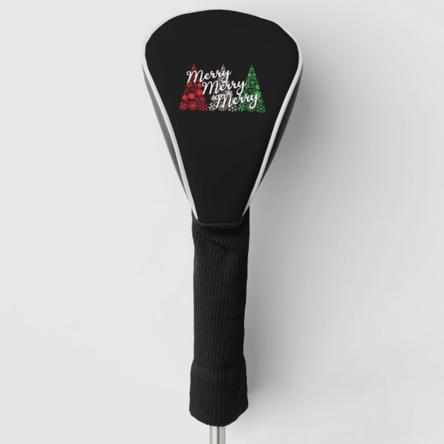 CHRISTMAS TREE GOLF HEADCOVER (Vorderseite)