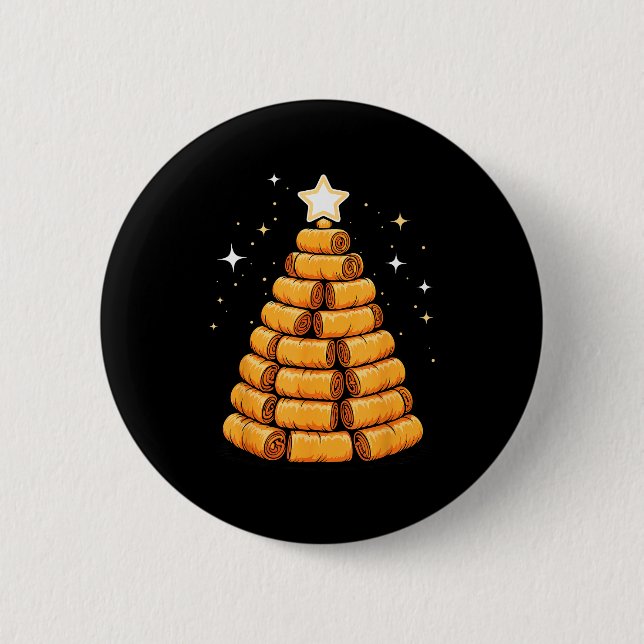 Christmas Tree Luma Filino Spring Rolls  Button (Vorderseite)