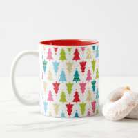 CHRISTMAS TREE PATTERN Festlich modern minimalisti