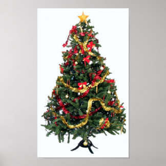 christmas tree. poster
