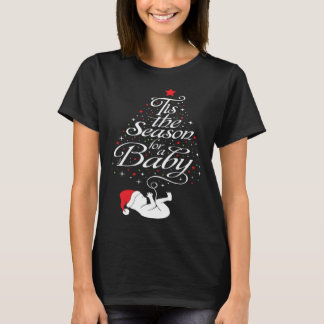 Christmas Tree Pregnancy  Expecting Baby Christmas T-Shirt