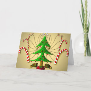 Christmas Tree Spirit - Carte de voeux de Noël
