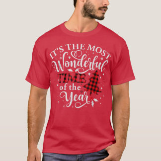 Christmas Trees Its The Most Wonderful Time Of The T-Shirt