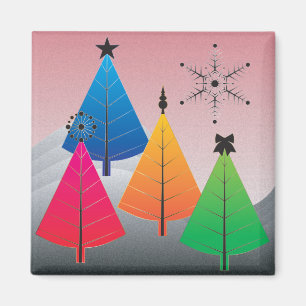 Christmas Trees Magnet