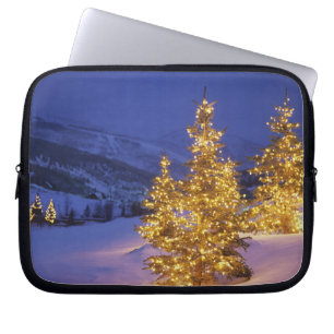Christmas trees, Park City, Wastch Mountains, Laptopschutzhülle