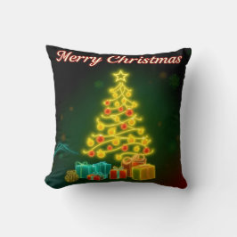 Christmas Trendy Neon Holiday Collection Kissen
