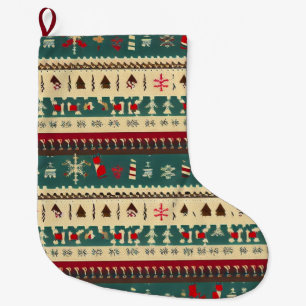 Christmas Ugly Sweater 5 Großer Weihnachtsstrumpf