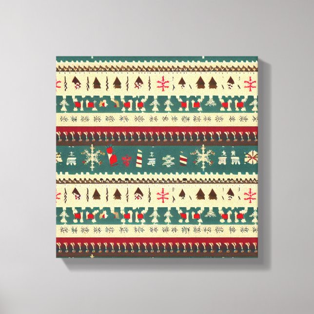 Christmas Ugly Sweater 5 Leinwanddruck (Vorderseite)