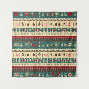 Christmas Ugly Sweater 5 Wandteppich