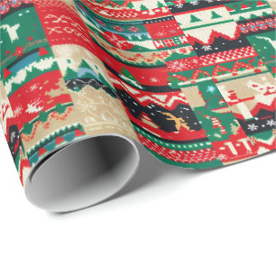 Christmas Ugly Sweater 8 Geschenkpapier