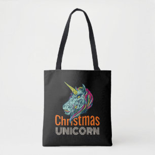 Christmas Unicorn Tasche