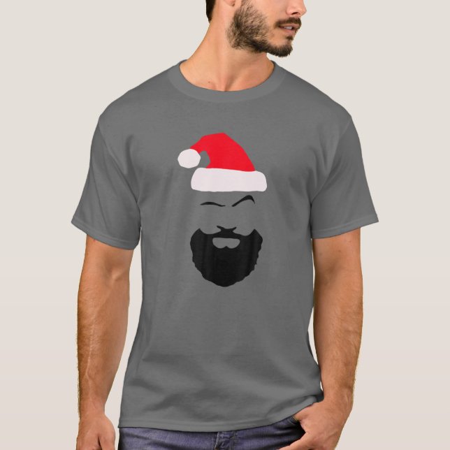 Christmas Unisex Erwachsene / Jugend Santa Graphic T-Shirt (Vorderseite)