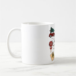 Christmas Vibes Holiday Sticker Pack Kaffeetasse