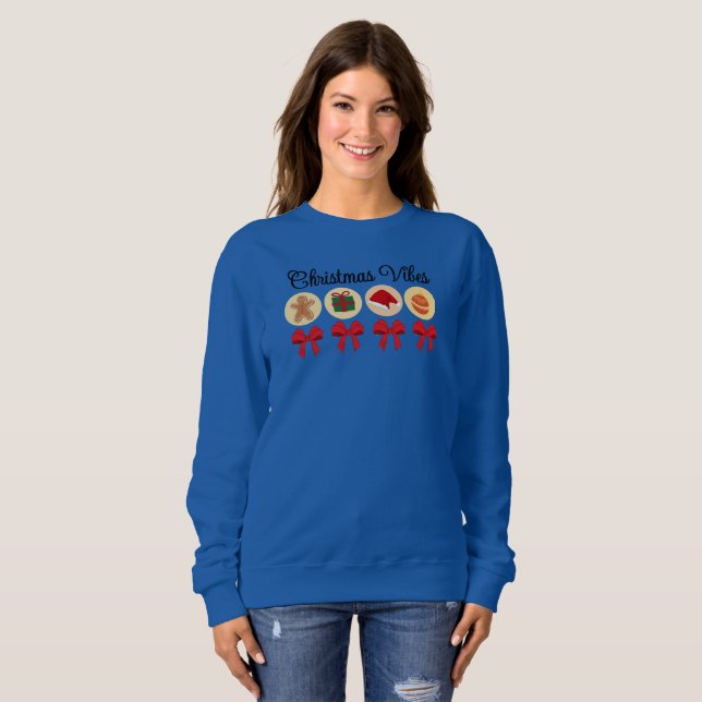 Christmas Vibes Sweatshirt (Vorne ganz)